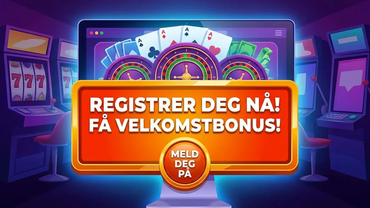 Registrer deg med bonus